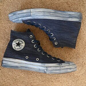 Converse Chuck 70 Overdyed Linen - Blue